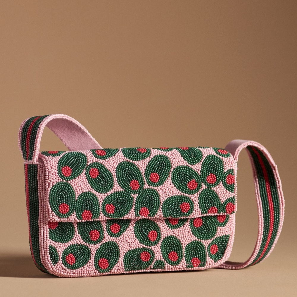 BRAND NEW Anthropologie The Fiona Beaded Martini Bag $75